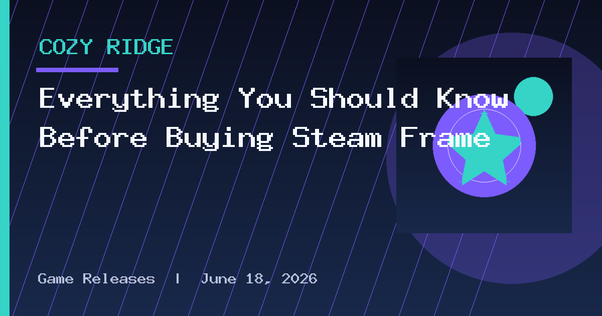 Everything You Should Know Before Buying Steam Frame