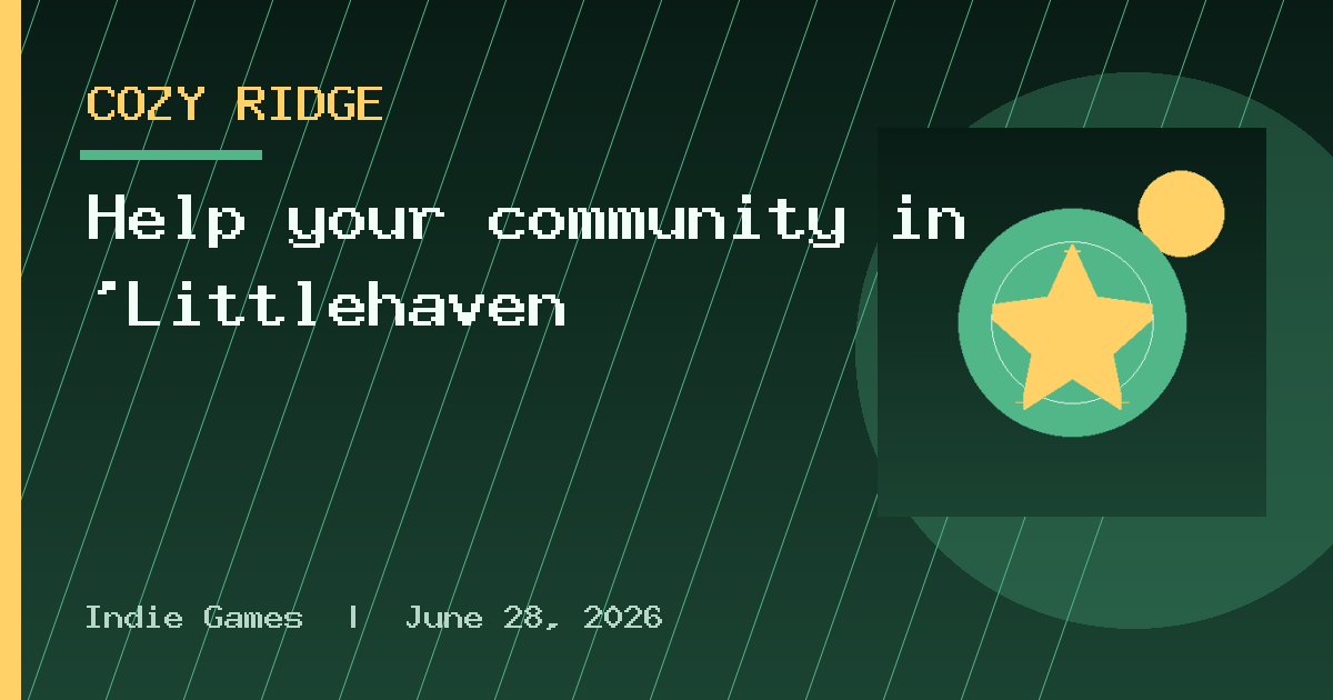 Help your community in ‘Littlehaven
