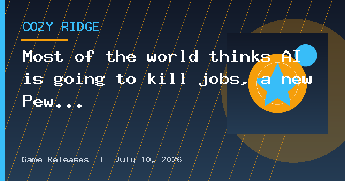 Most of the world thinks AI is going to kill jobs, a new Pew