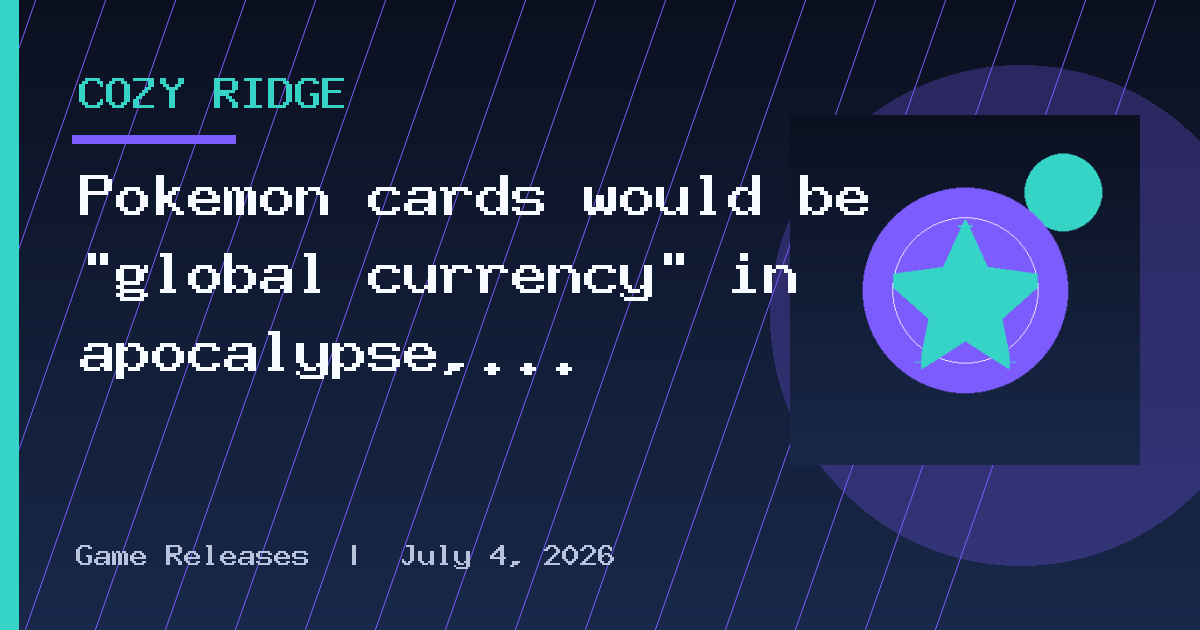 Pokemon cards would be “global currency” in apocalypse, according to expert