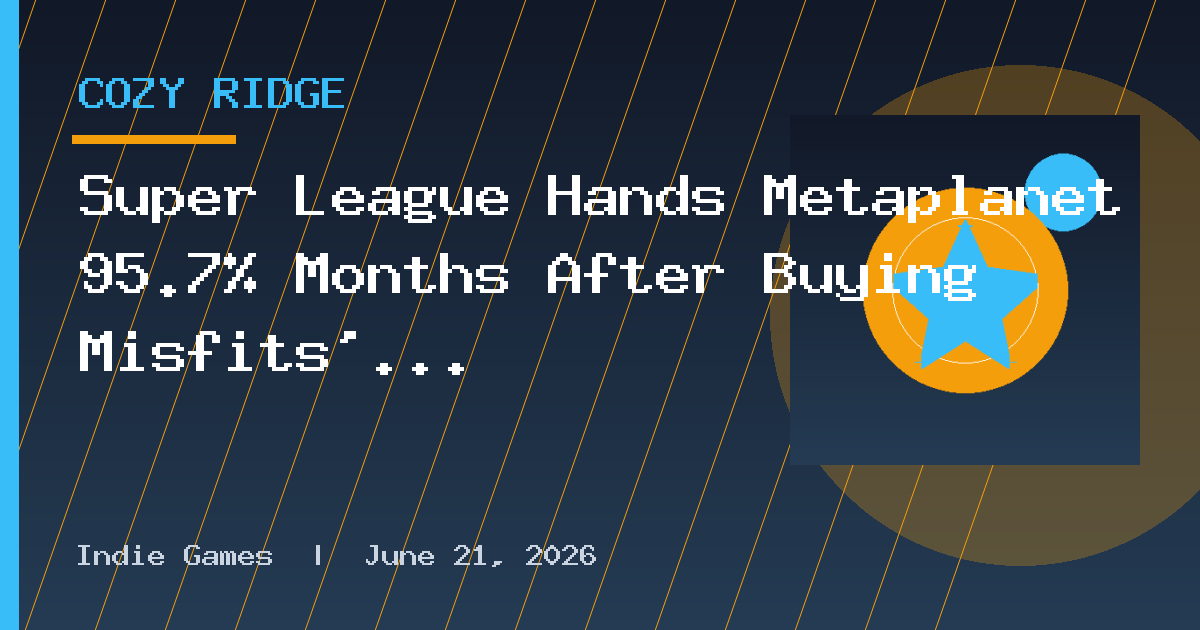 Super League Hands Metaplanet 95.7% Months After Buying Misfits’ Ad Business